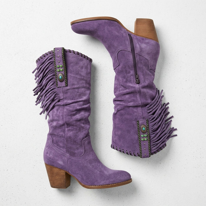 Adriano Faux Suede Boots