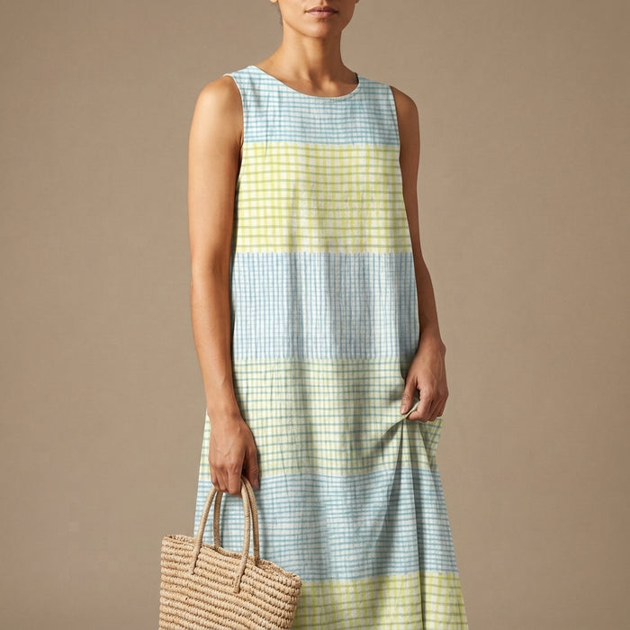 Paloma Striped Midi Dress