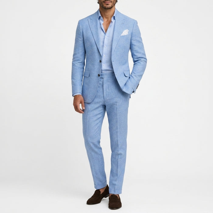 Caspian Linen Suit