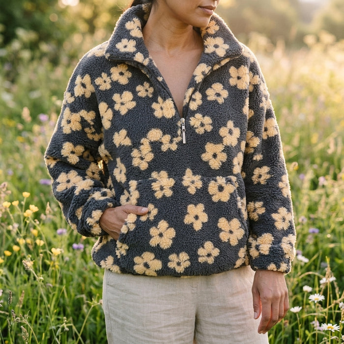 Ottilie Floral Fleece Jacket