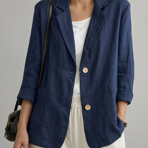 Amara Linen Blazer
