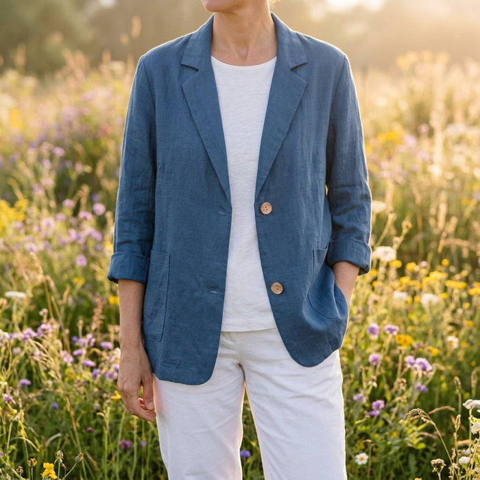 Estelle Linen Blazer