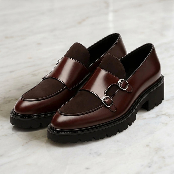 Bellora Leather Monk Straps