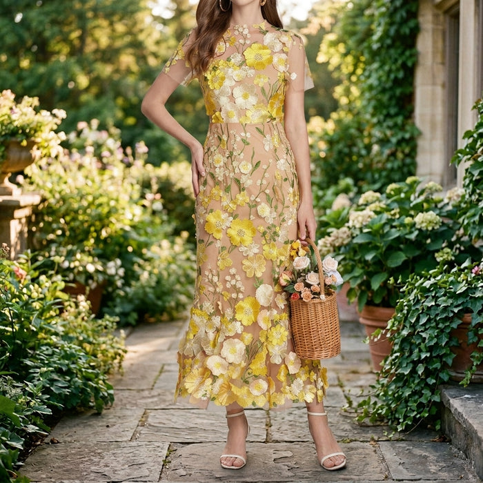 Sabine Floral Dress