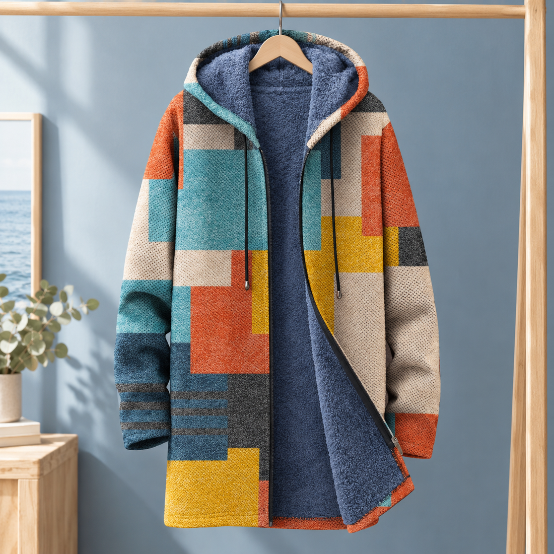 August Hooded Sweater - Multicolor