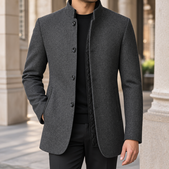 Silvain Stand Collar Jacket