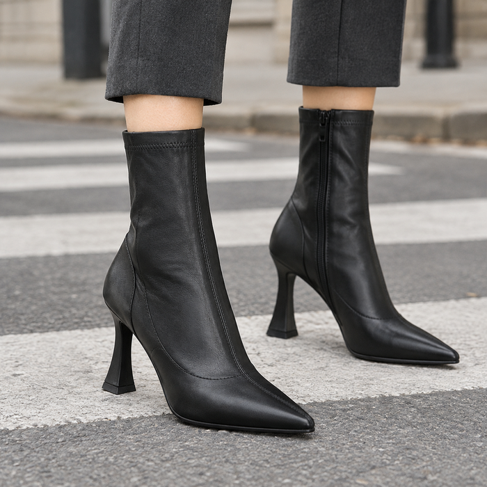 Borrelli Pointed Ankle Boots