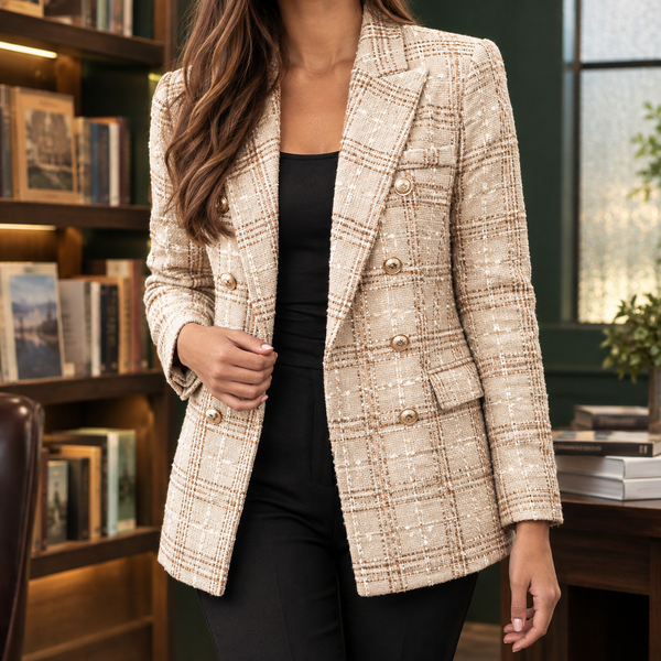 Adriana-Jane Double-Breasted Blazer