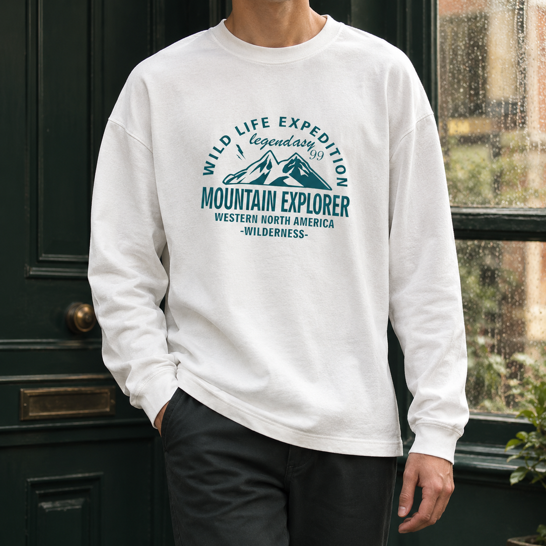 Faramond Crew Neck T-Shirt - White