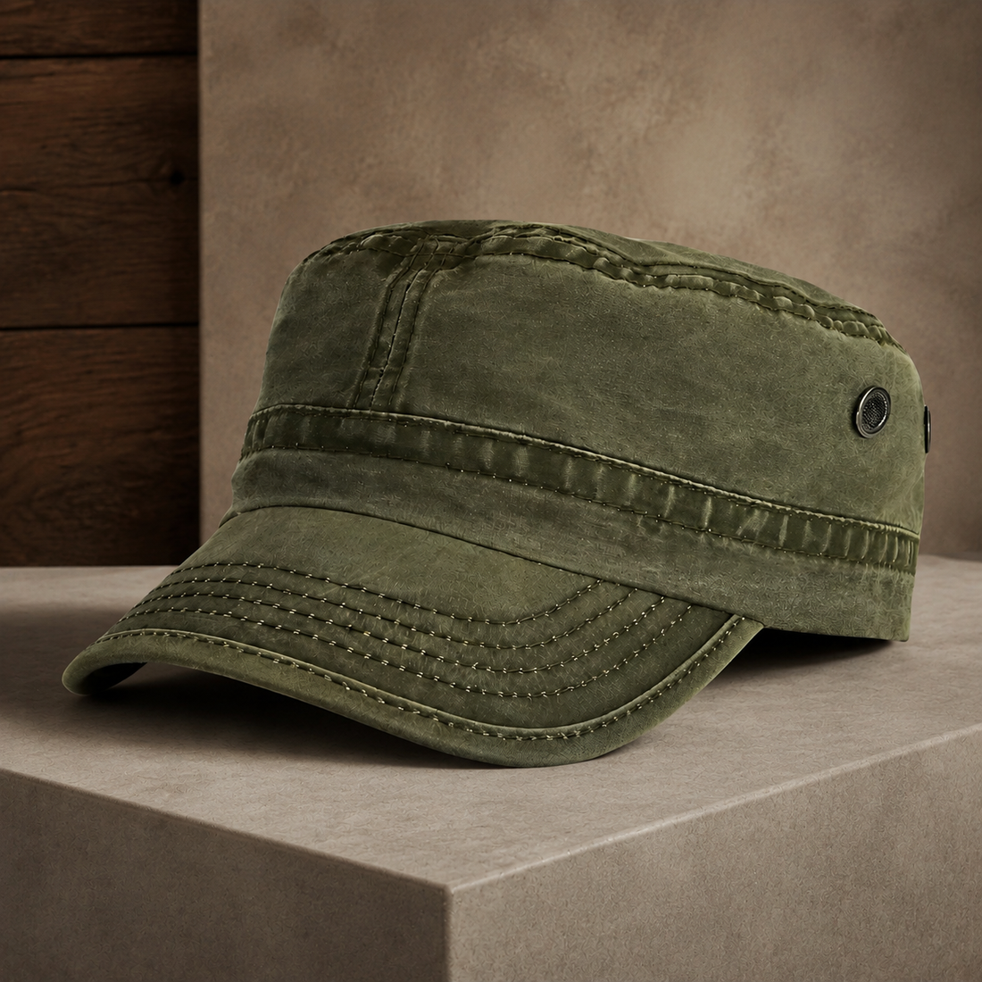 Crawford Vintage Cap - Green