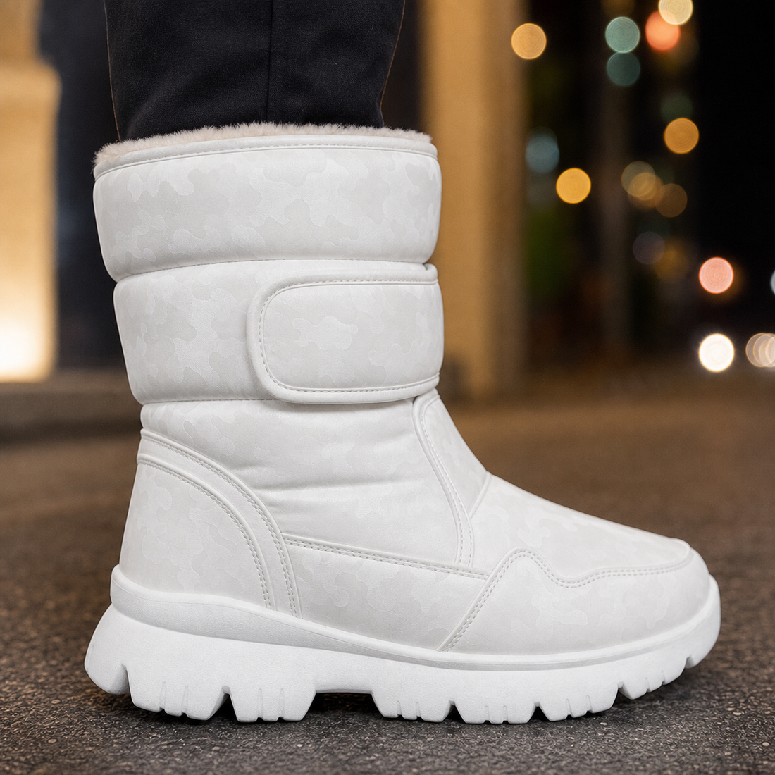 Viterbo Camouflage Snow Boots - Lead Product Detail