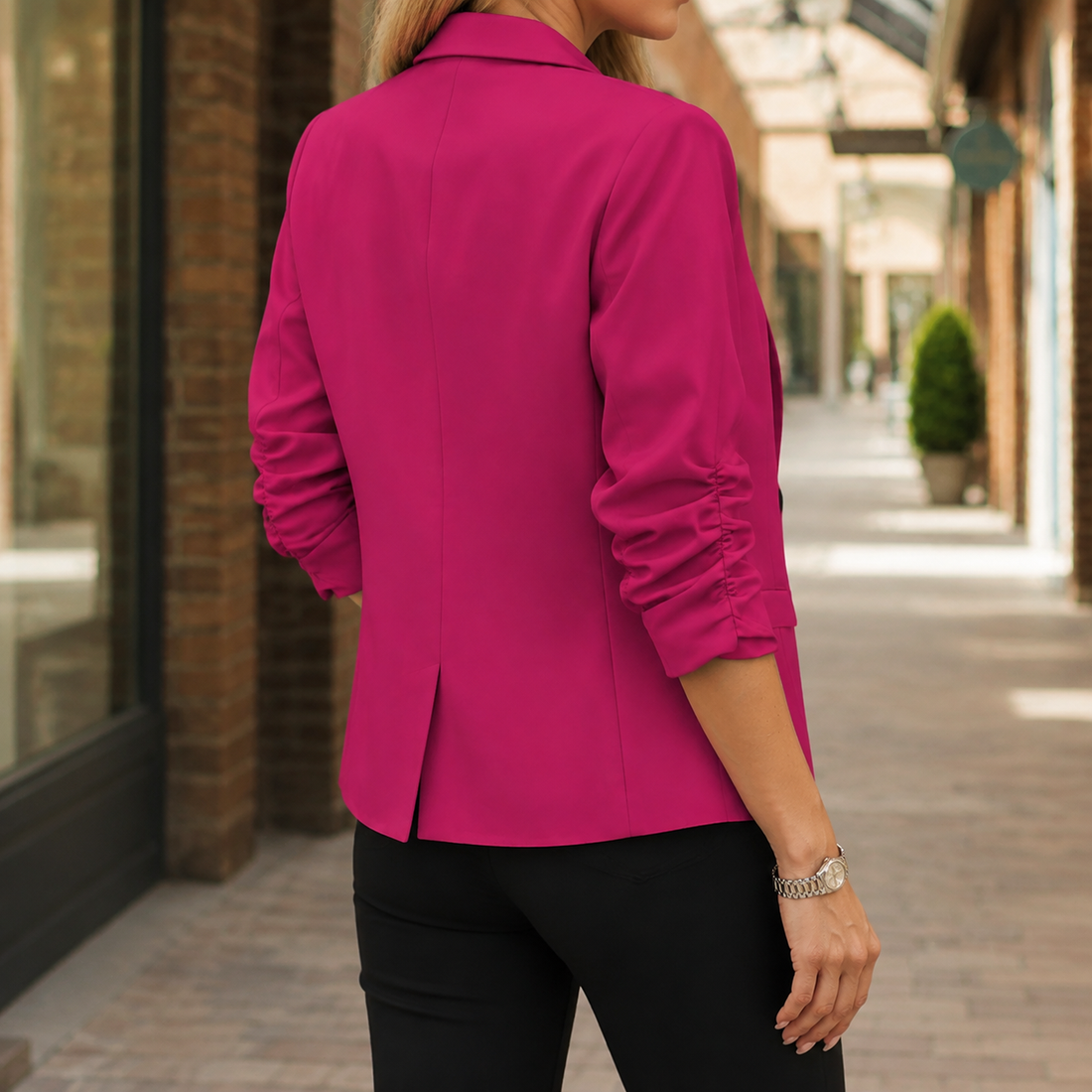 Ariadne Tailored Blazer - Lead Alternate View