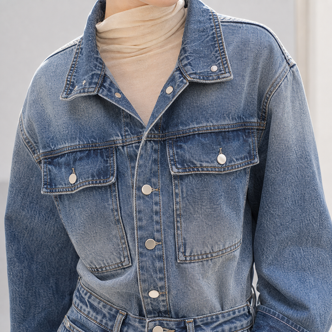 Crystal-Eve Wide Leg Jumpsuit - Lead Product Detail