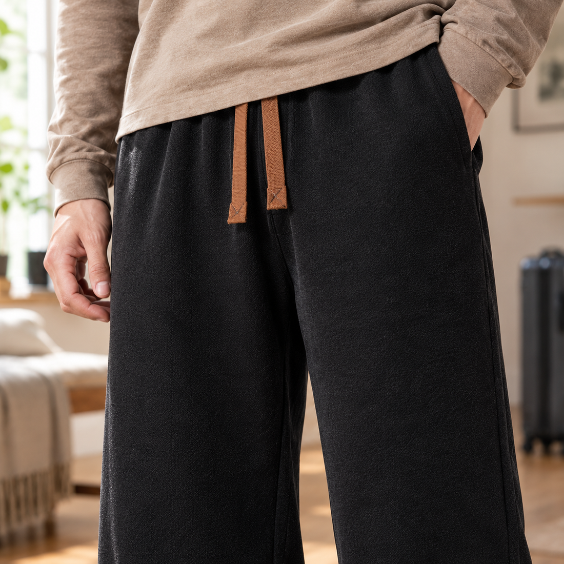 Philemon Wide-Leg Pants - Lead Product Detail