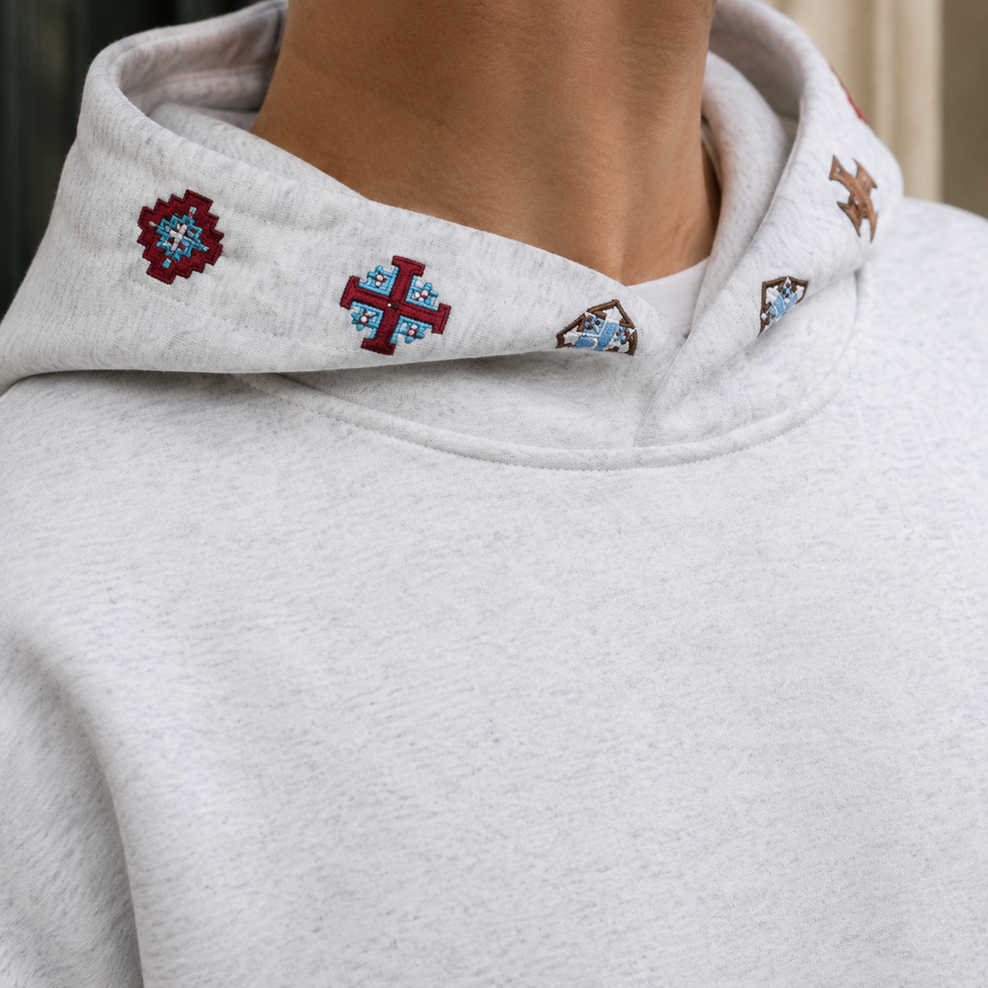 Stephen Embroidered Hoodie - Lead Product Detail