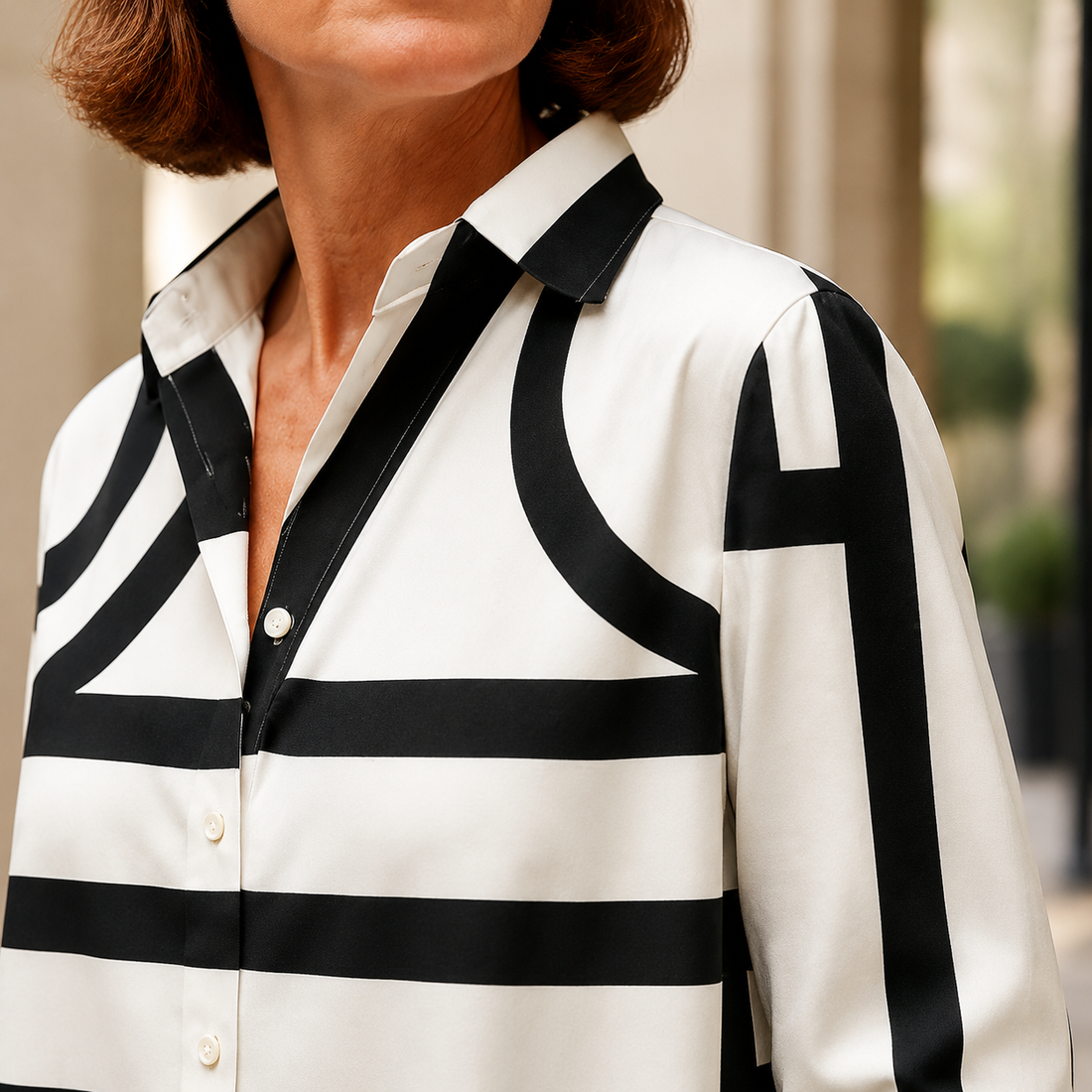 Edith-Lane Graphic Midi Dress - Lead Product Detail
