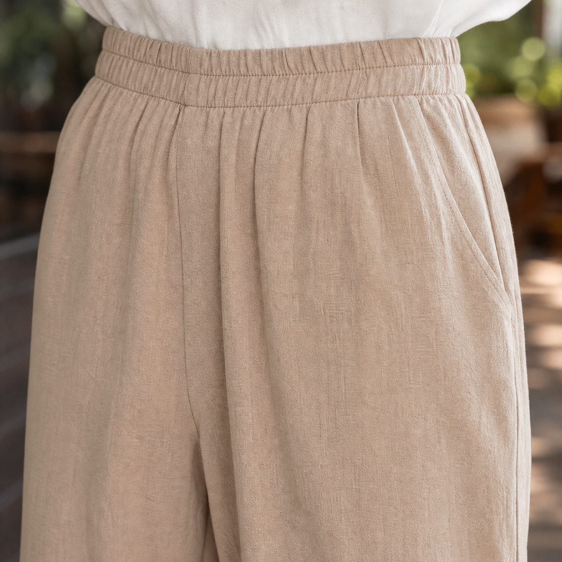 Miriam Tulip Hem Pants - Lead Product Detail