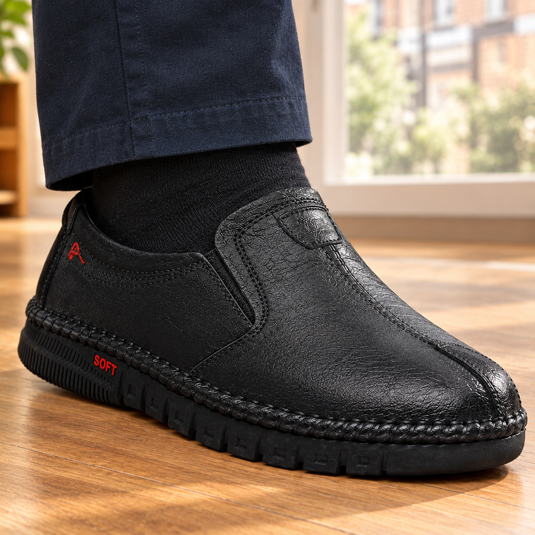 Mezzana Slip-On Shoes - Lead Product Detail