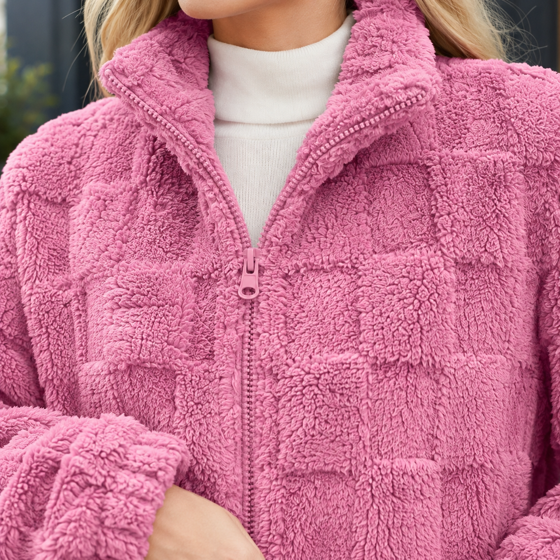 Kelsey Textured Jacket - Lead Product Detail