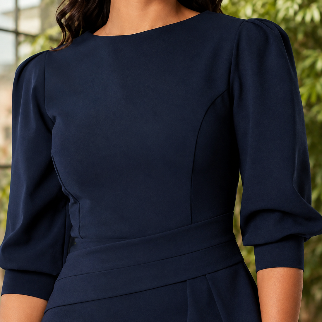 Liora-Claire Peplum Dress - Lead Product Detail