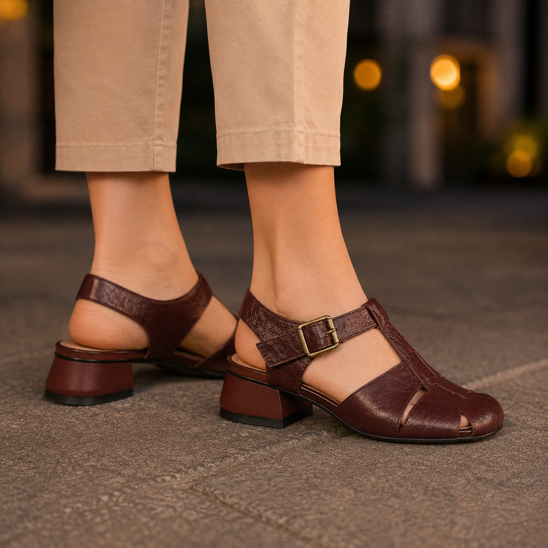 Brambilla Orthopedic Sandals - Lead Alternate View