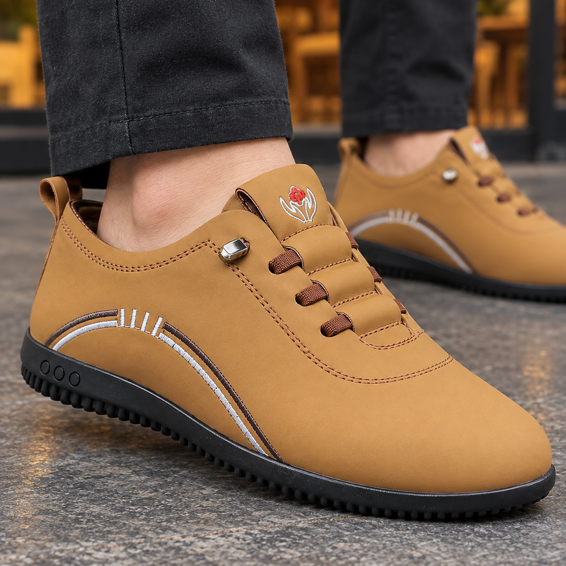 Fontana Slip-On Shoes - Lead Product Detail
