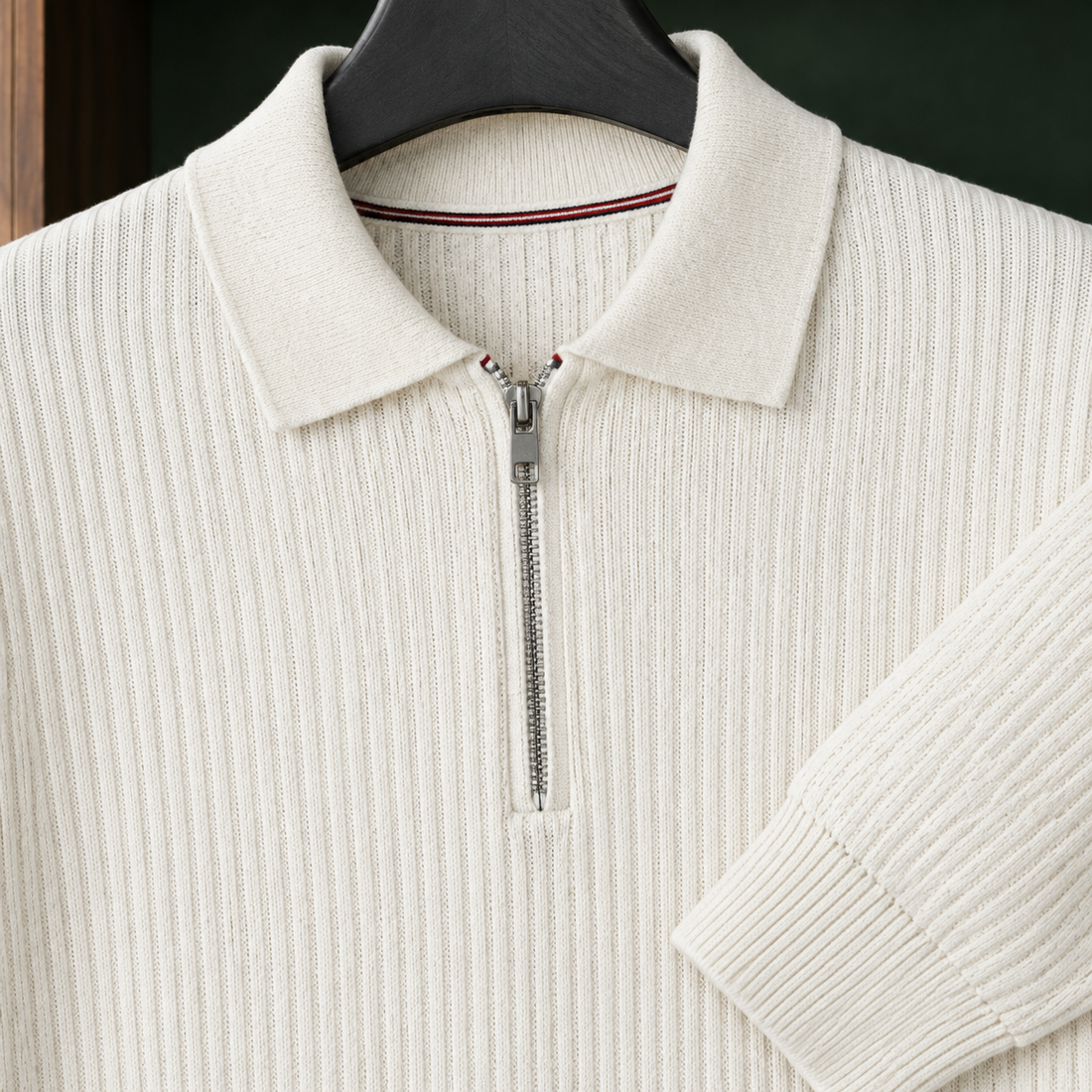 Cornelius Half-Zip Sweater - Lead Product Detail