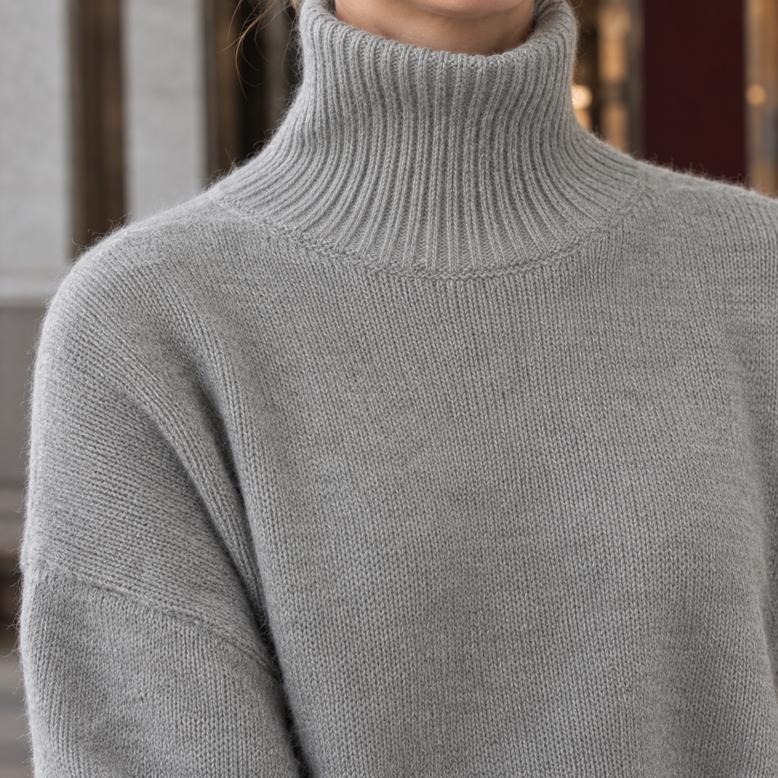 Vanessa Turtleneck Sweater - Lead Product Detail