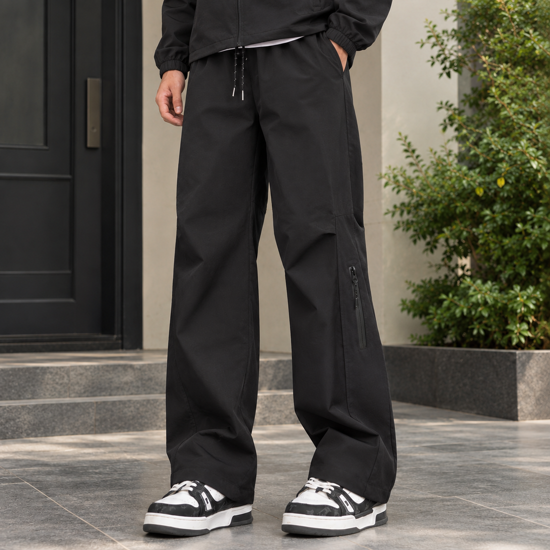 Simon Wide Leg Pants - Lead Product Detail