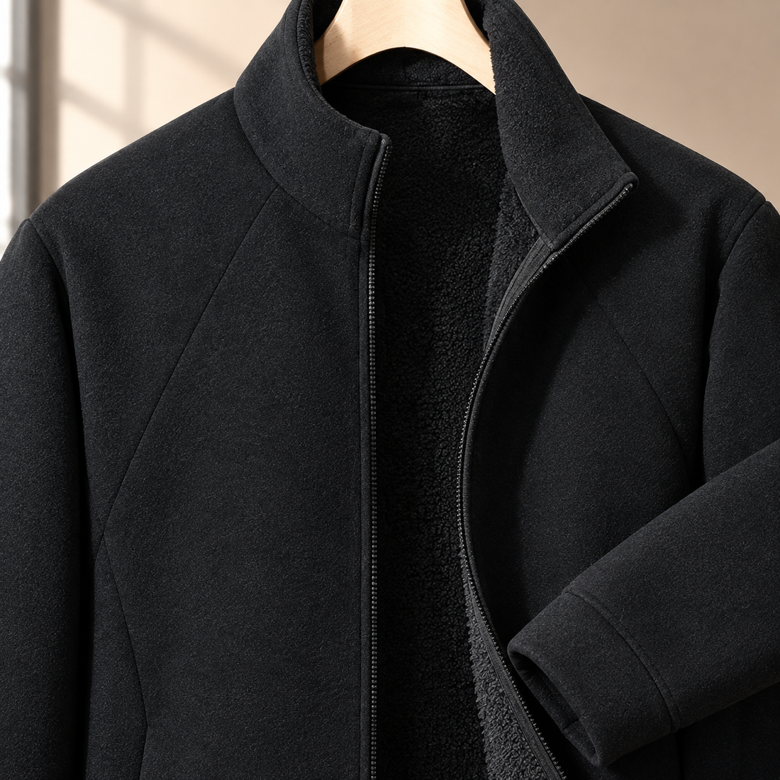 Montague Fleece Zip Jacket - Lead Product Detail