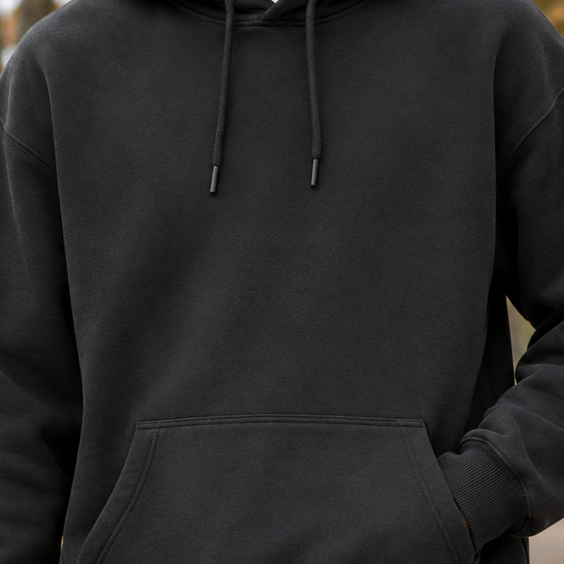 Idris-York Relaxed Hoodie - Lead Product Detail