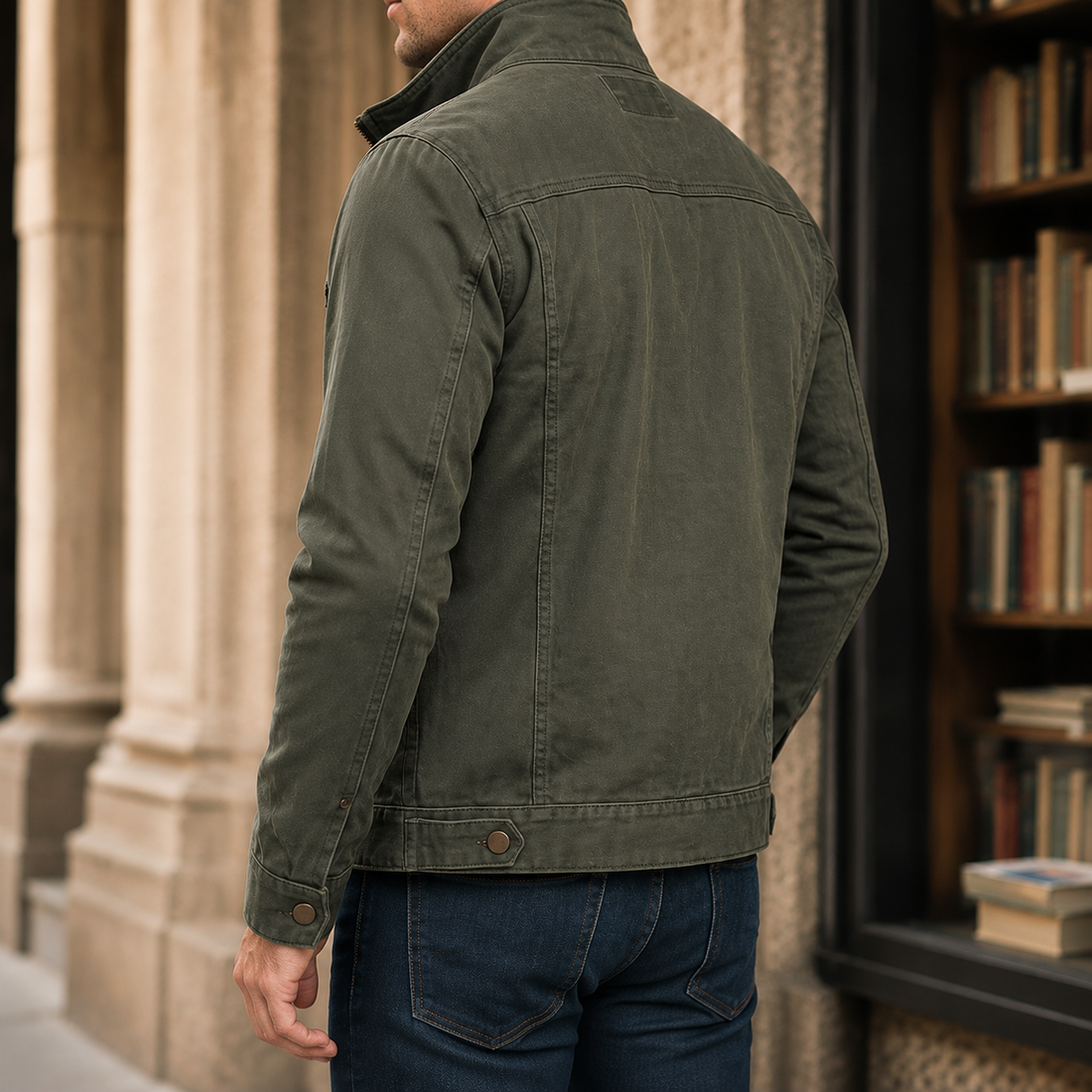 Huston Zip Jacket - Lead Alternate View