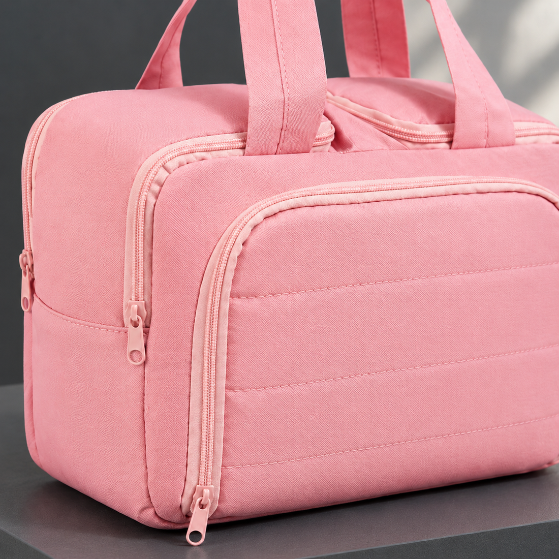 Vitale Double-Zip Cosmetic Bag - Lead Product Detail