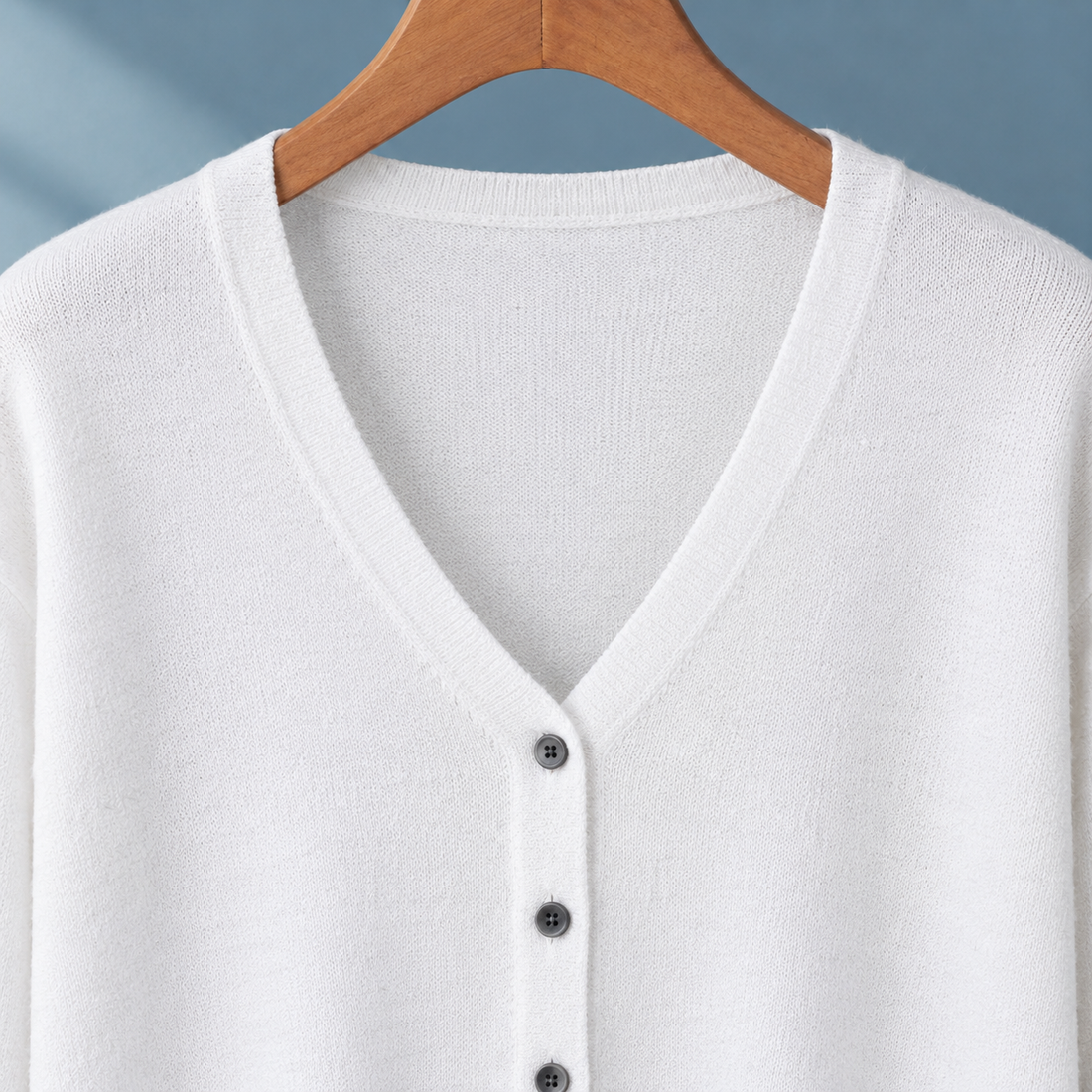 Philippa V-Neck Cardigan - Lead Product Detail