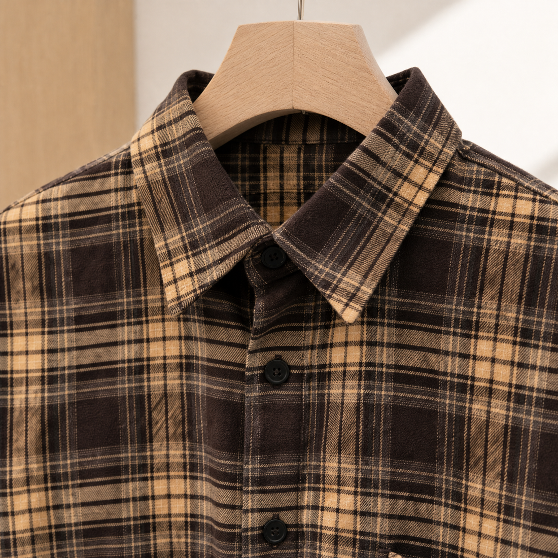Geraldine-Rae Plaid Overshirt - Lead Product Detail