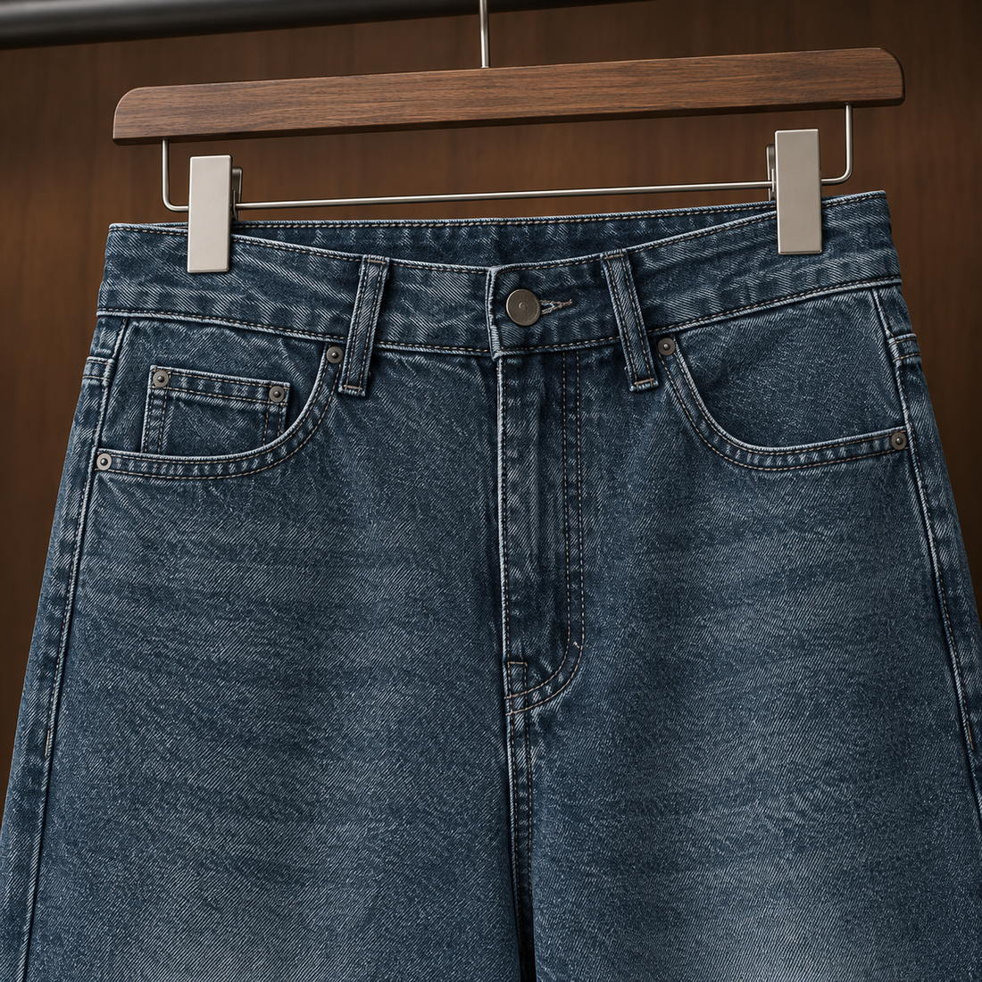 Alma Wide-Leg Jeans - Lead Product Detail
