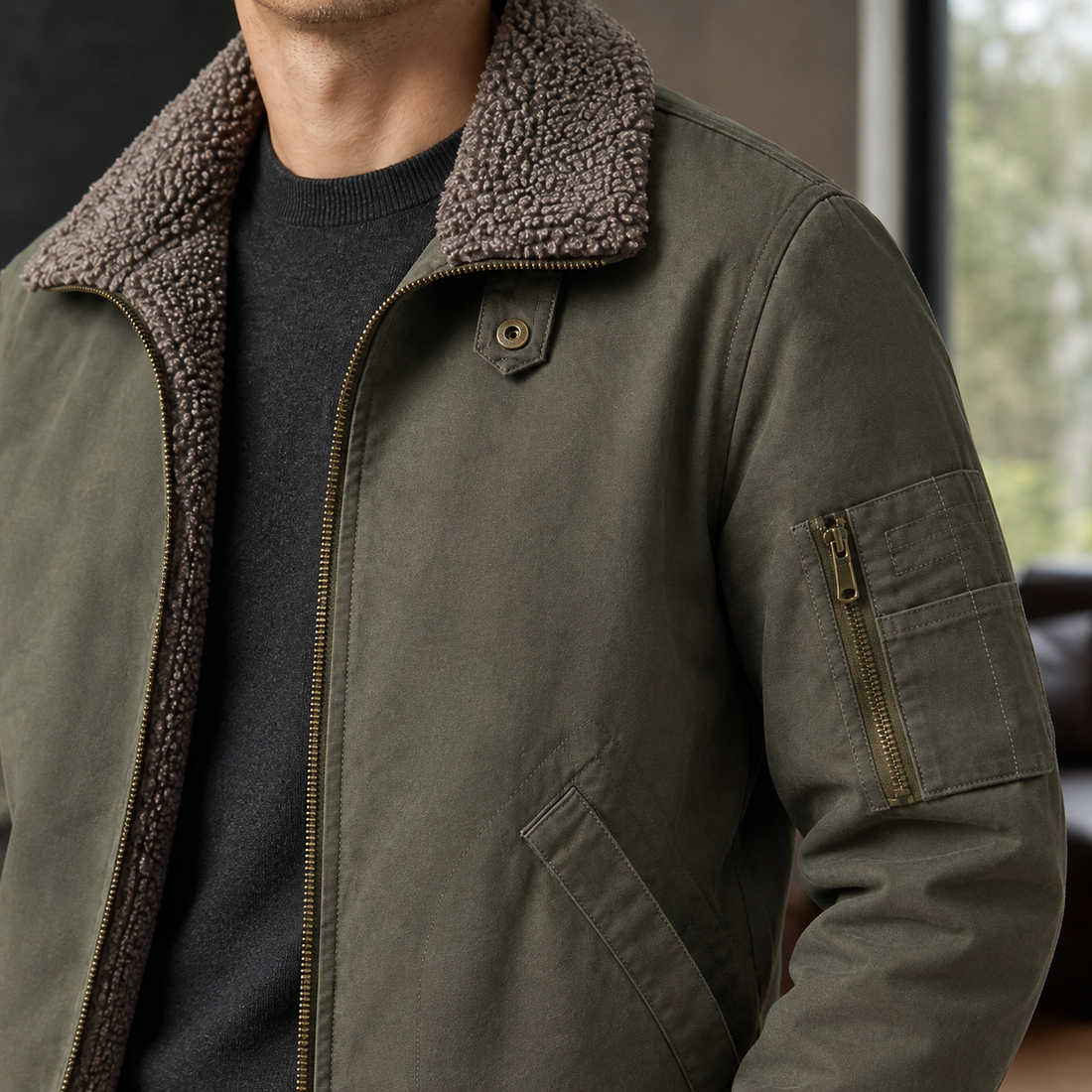 Charles Utility Jacket - Lead Product Detail
