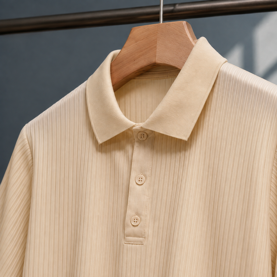 Cedric Ribbed Polo - Lead Product Detail