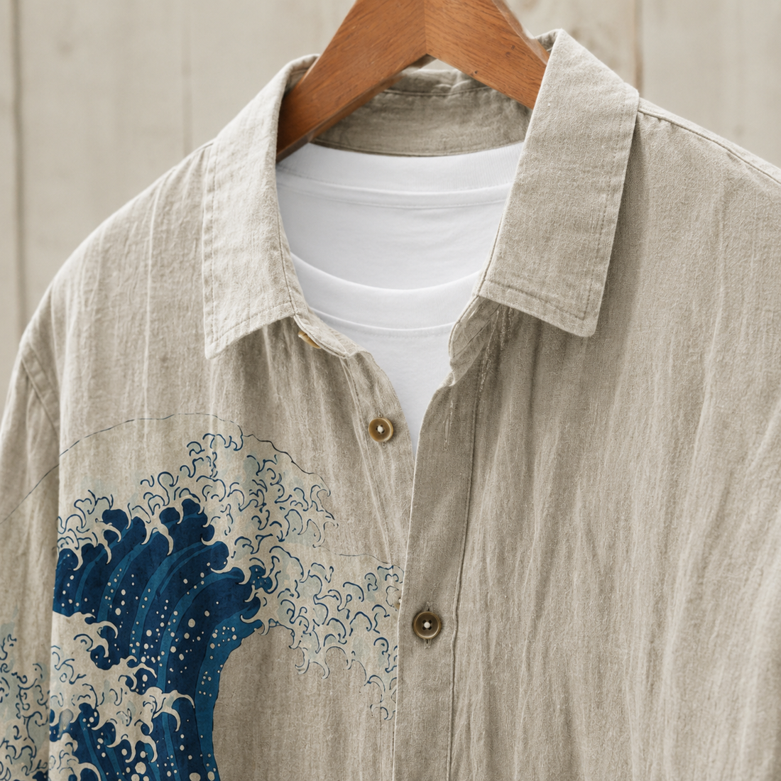 Knox Linen Shirt - Lead Product Detail