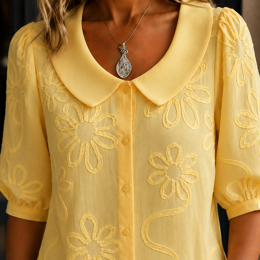 Cordelia Embroidered Blouse - Lead Product Detail