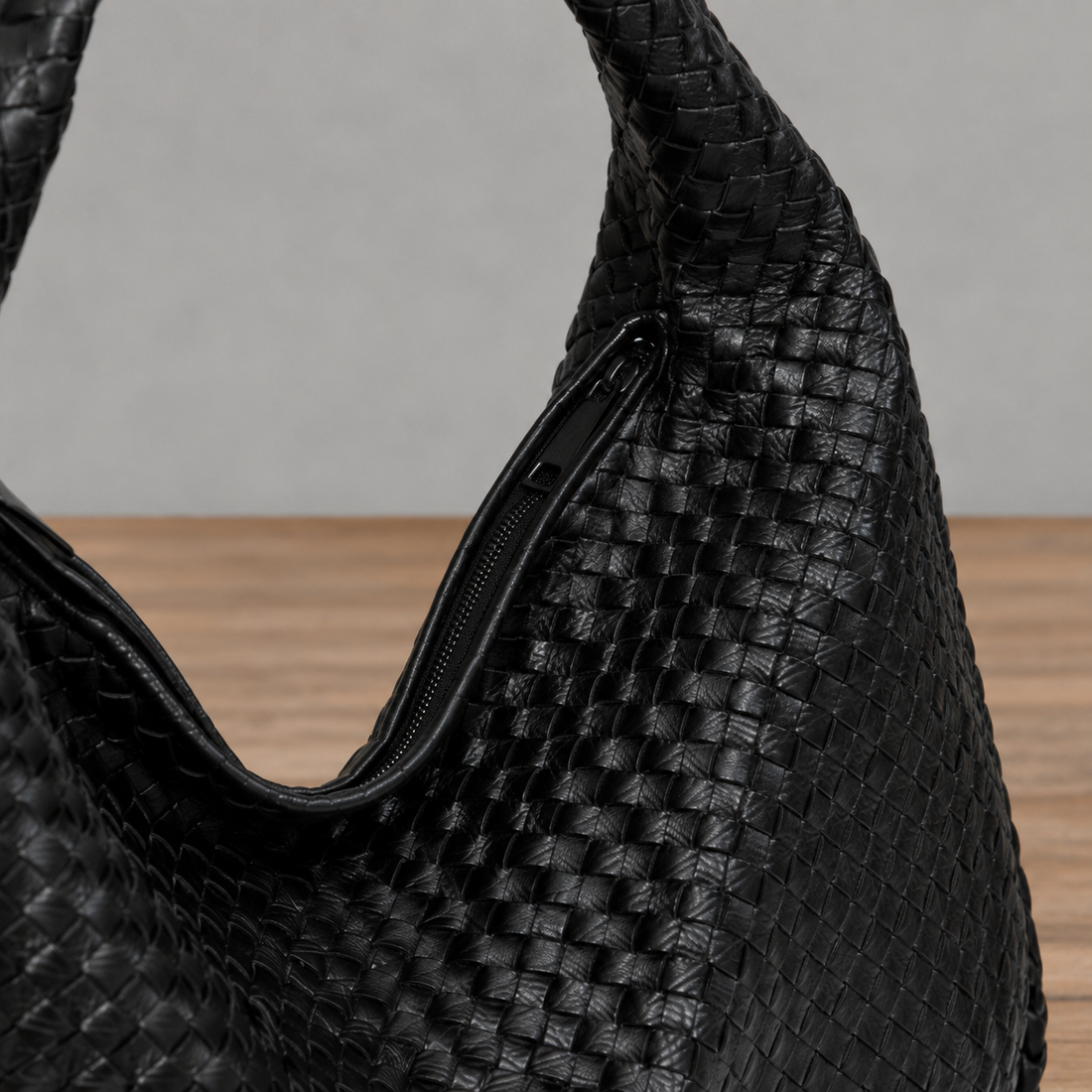 Dalmasso Woven Hobo Bag - Lead Product Detail