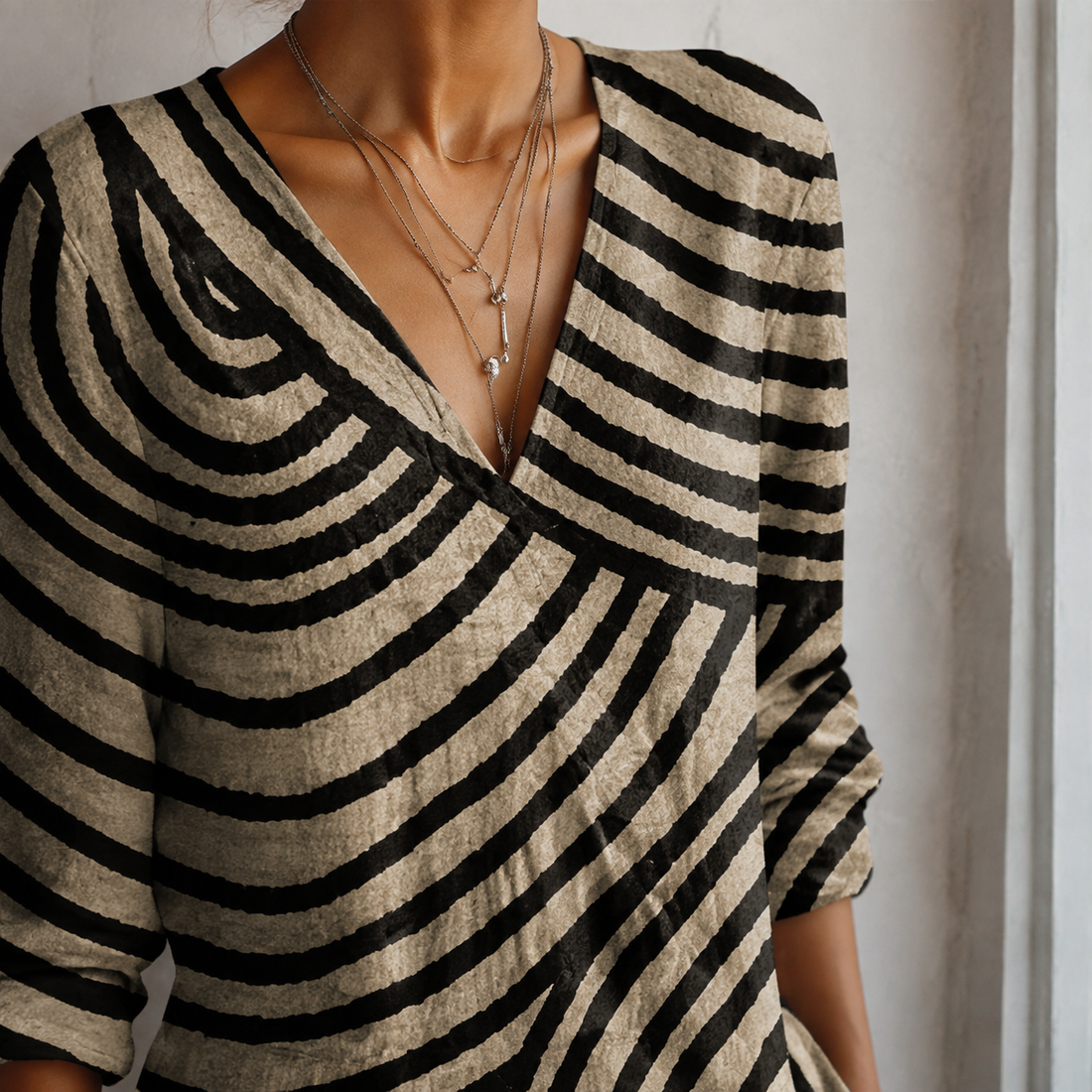 Laurel Swirl Maxi Dress - Lead Product Detail