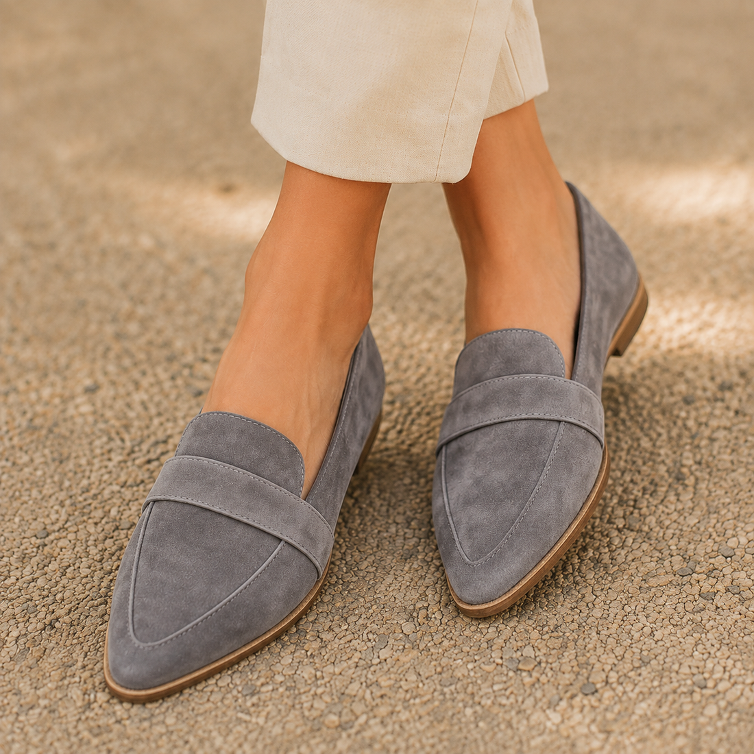 Campana Orthopedic Loafers - Gray