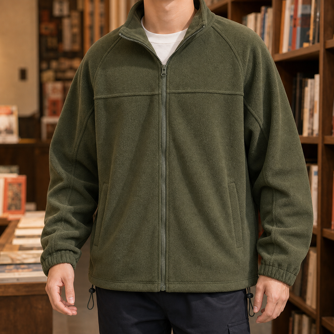 Luca Fleece Jacket - Green