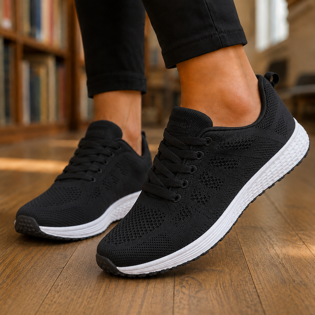 Bernardi Orthopedic Sneakers - Black