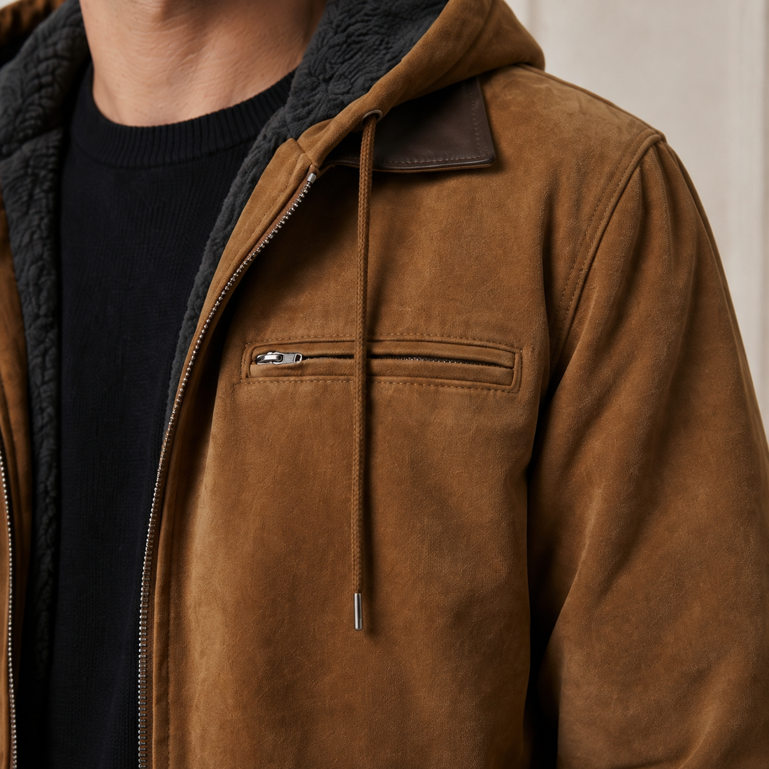 Leopold Vintage Jacket - Lead Product Detail