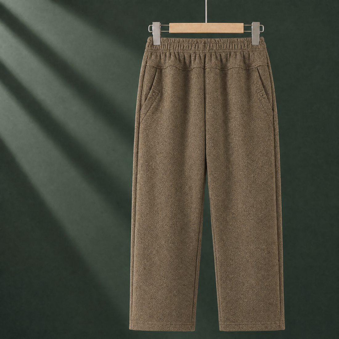 Sabina-Claire Straight Leg Pants - Khaki