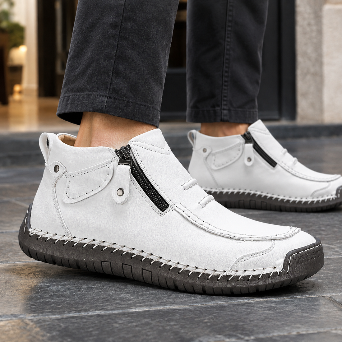 Novara Orthopedic Boots - White