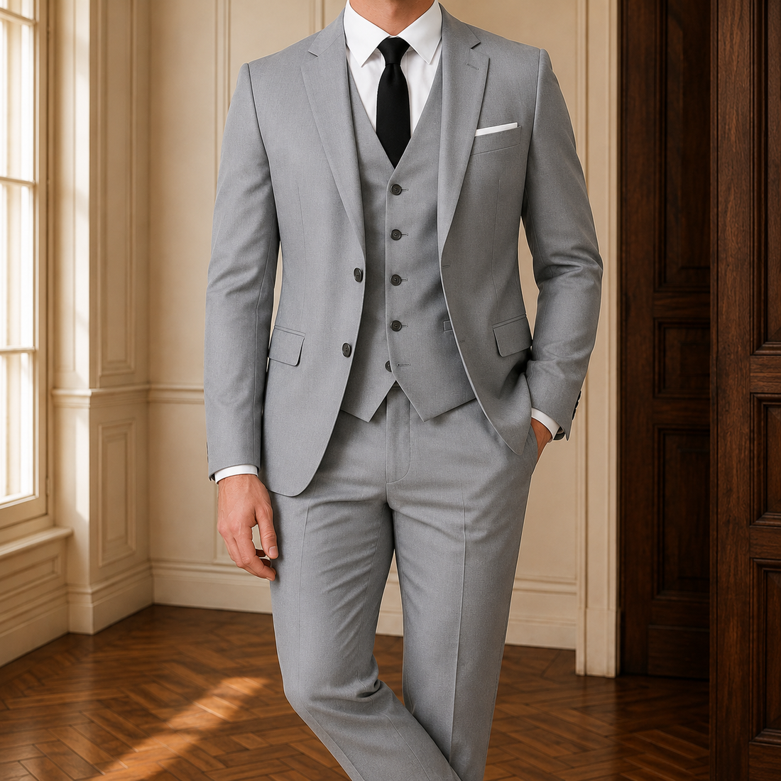 Kieran Tailored Suit - Gray