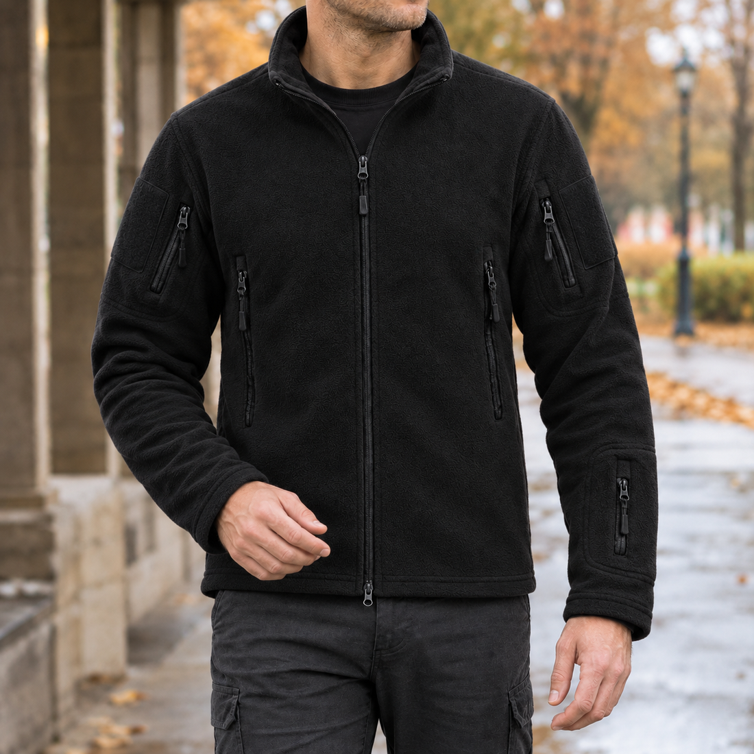 Egon-Tate Tactical Jacket - Black